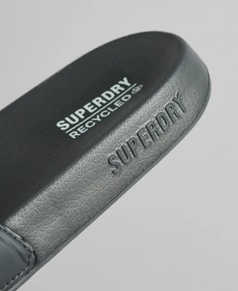 Code Core Pool Sliders | Dark Slate Grey