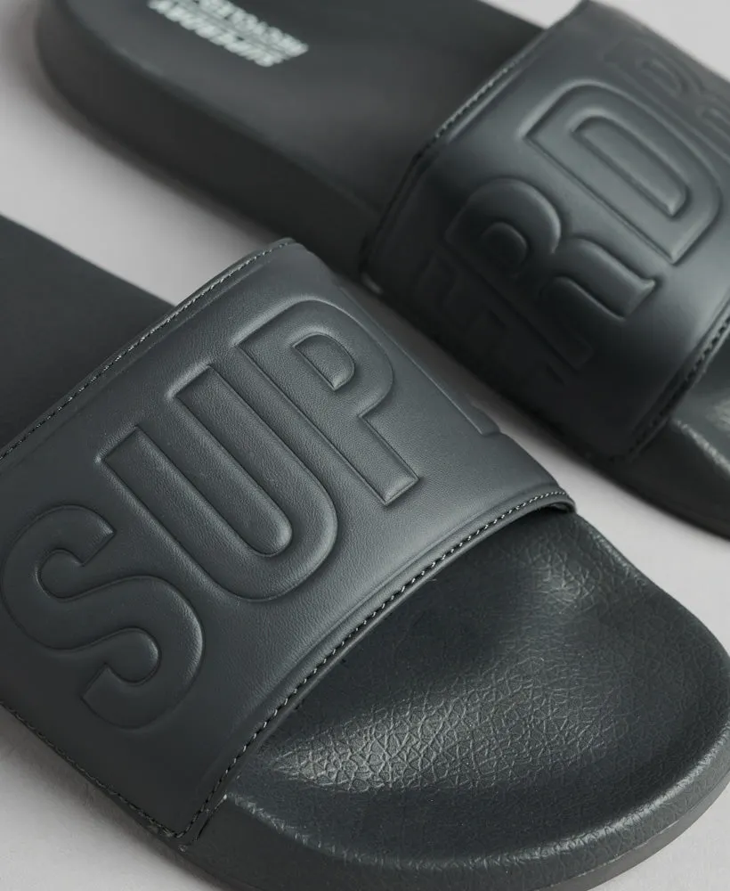 Code Core Pool Sliders | Dark Slate Grey