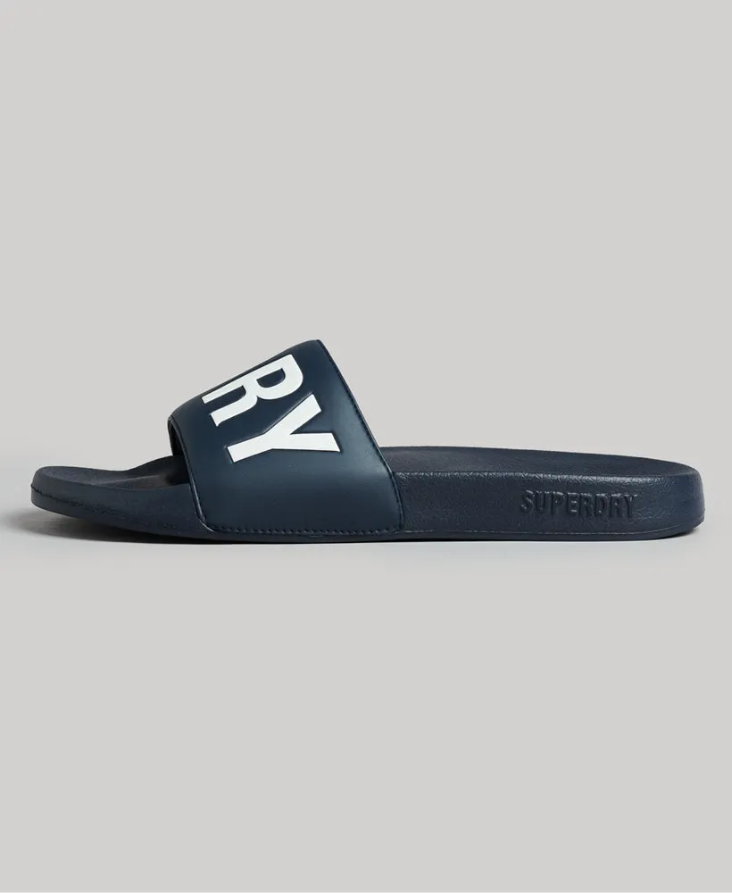 Code Core Pool Sliders | Deep Navy/Optic