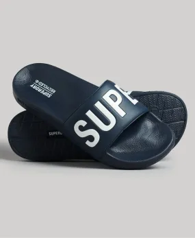 Code Core Pool Sliders | Deep Navy/Optic