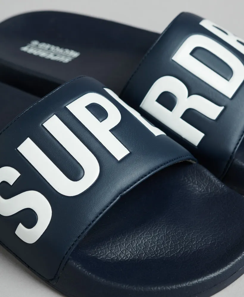 Code Core Pool Sliders | Deep Navy/Optic