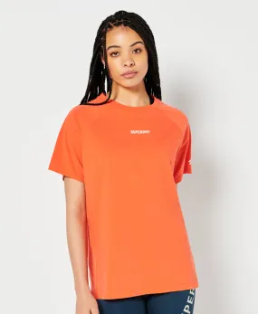 Core Short Sleeve T Shirt | Hot Coral