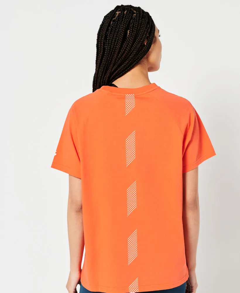 Core Short Sleeve T Shirt | Hot Coral