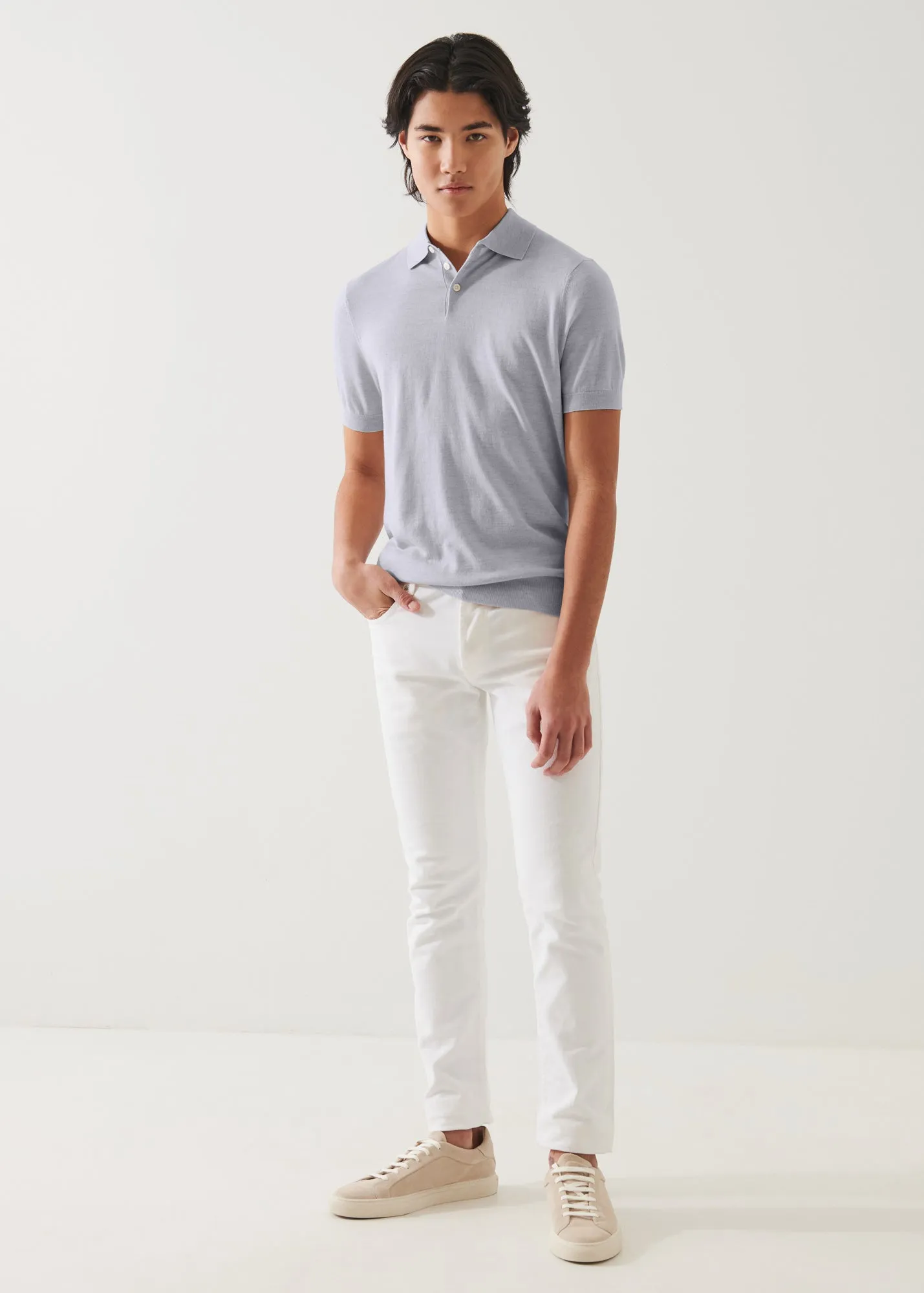 COTTON CUPRO POLO