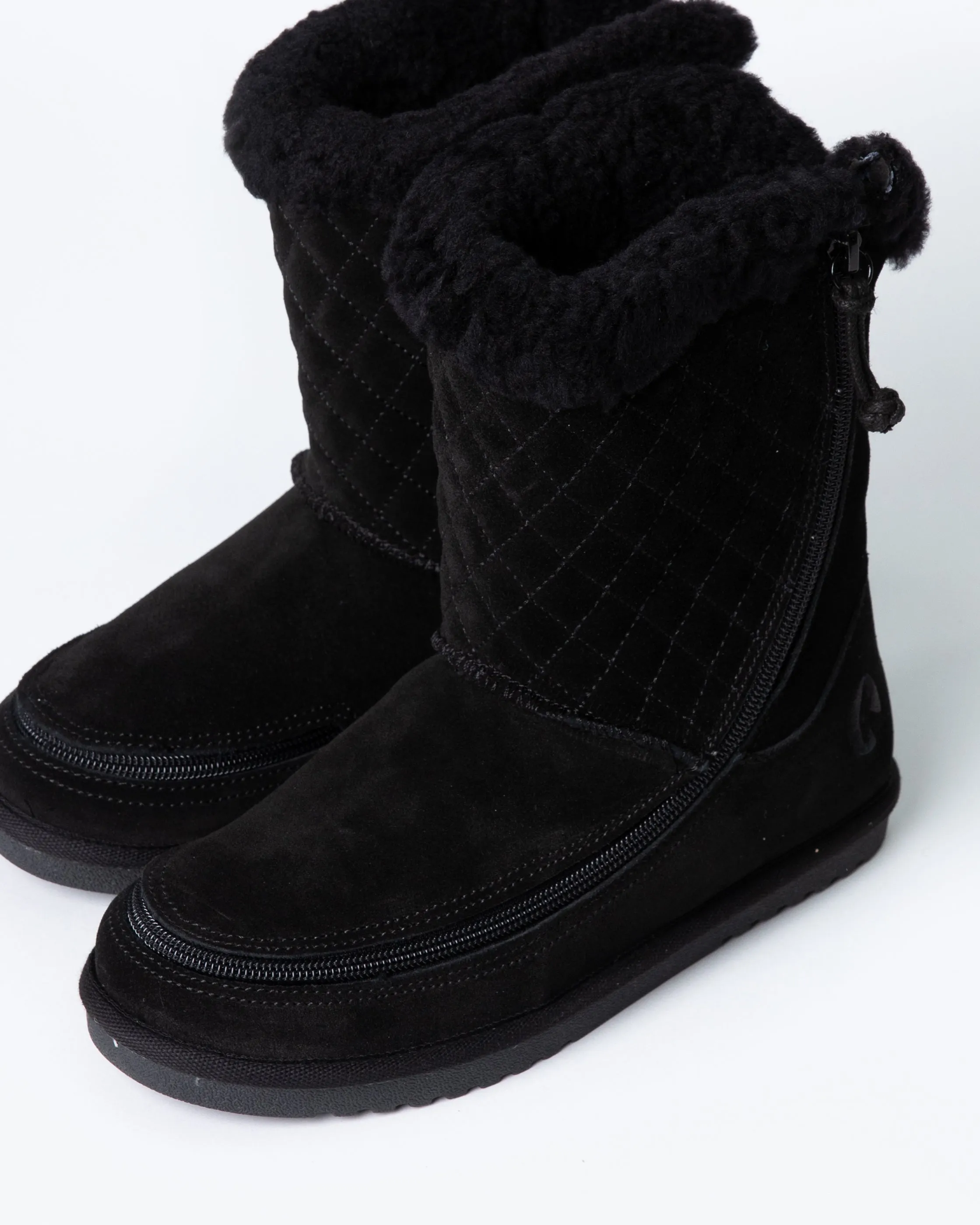 Cozy Boot Lux (Womens) - Black Quilt