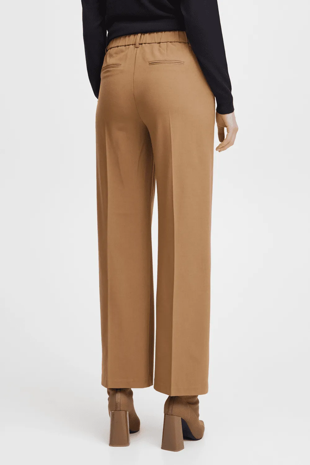 Danta Wide Leg Pant - Brown