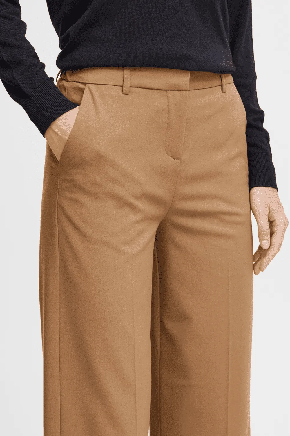 Danta Wide Leg Pant - Brown