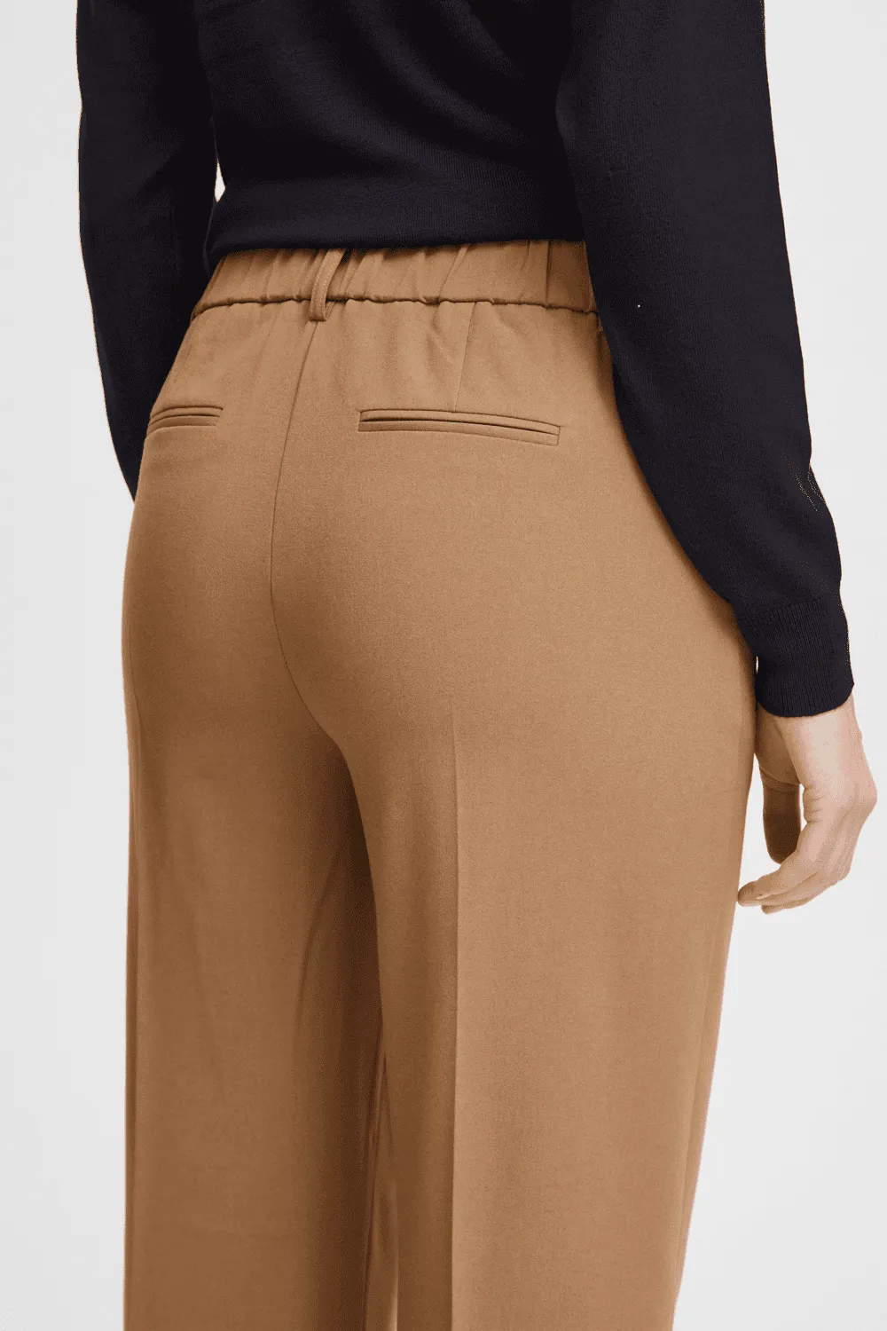 Danta Wide Leg Pant - Brown