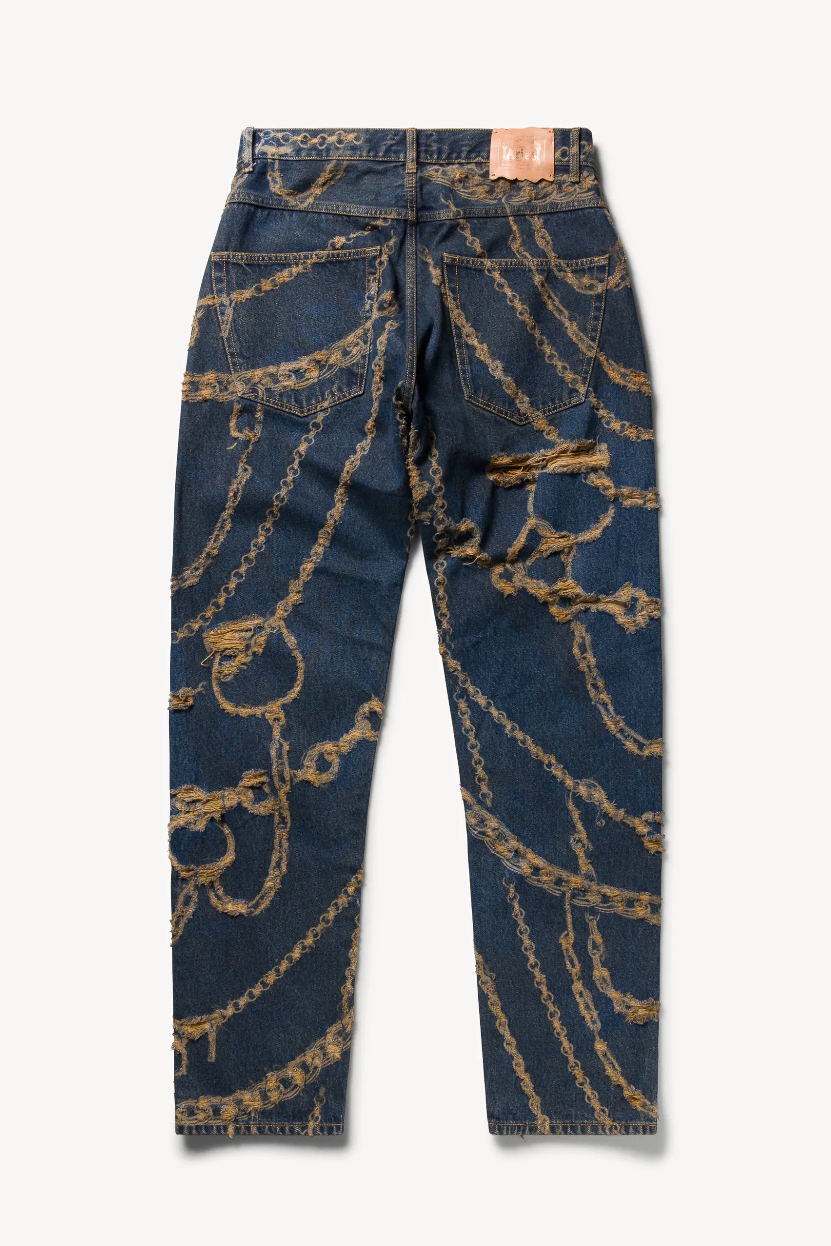 Destroyed Chain Batten Jean