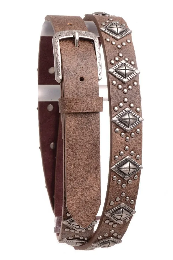 Diamond Studded Women's Belt