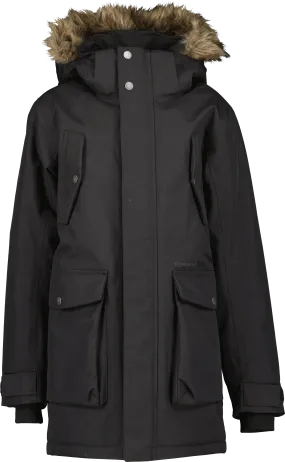 Didriksons Boy's Jerke Parka Black | Buy Didriksons Boy's Jerke Parka Black here | Outnorth