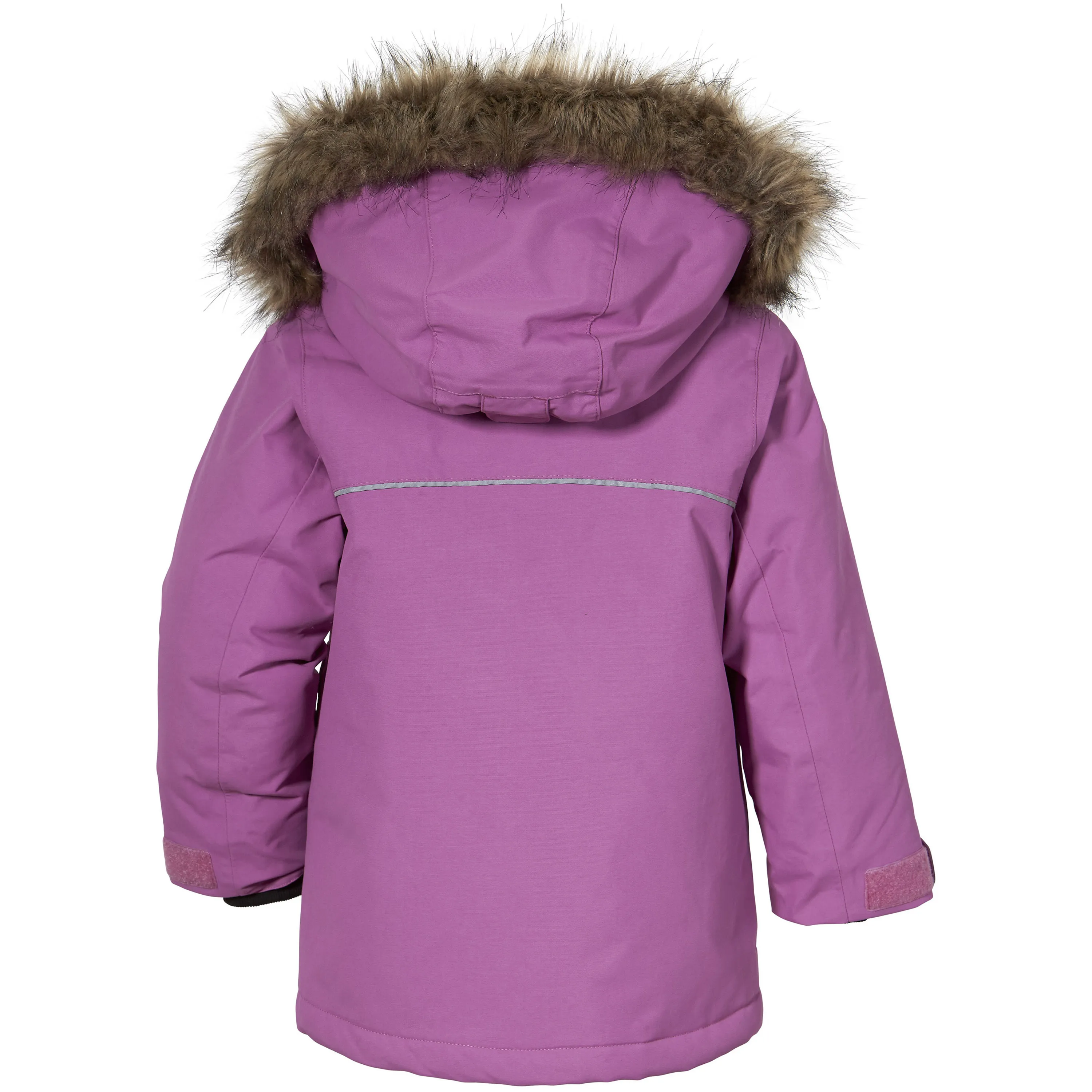 Didriksons Kids' Kure Parka 4 Radiant Purple | Buy Didriksons Kids' Kure Parka 4 Radiant Purple here | Outnorth