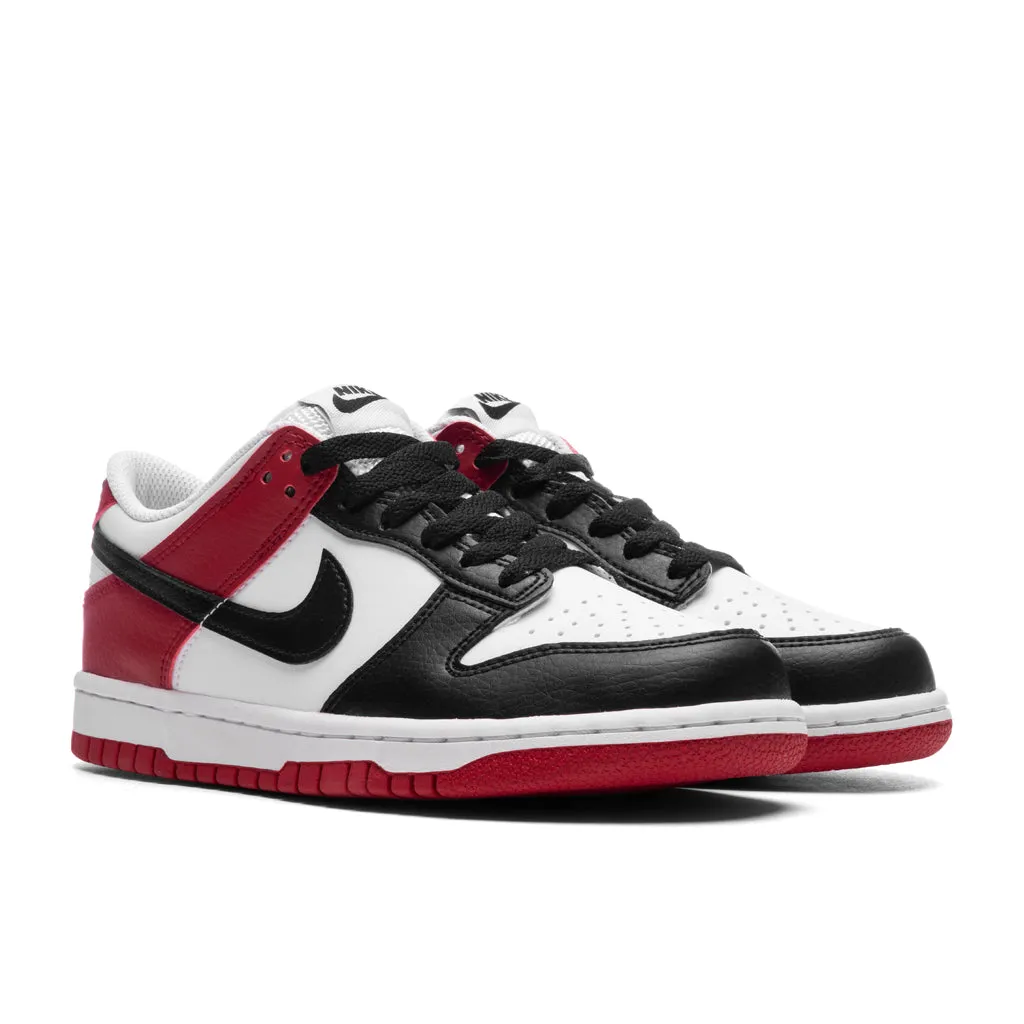 Dunk Low (GS) - Gym Red/Black/White