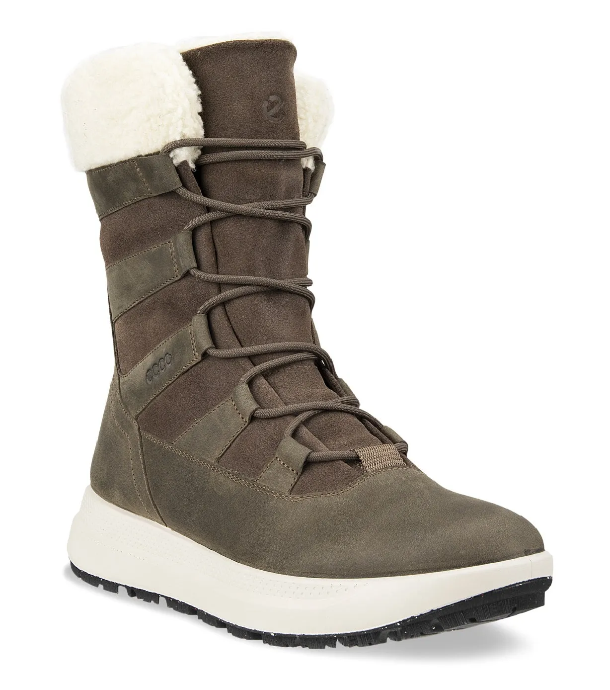 Ecco Women's Solice Winter Boot Dark Clay