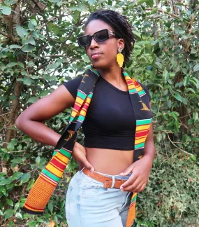 Echarpe en Kita/kente tissé