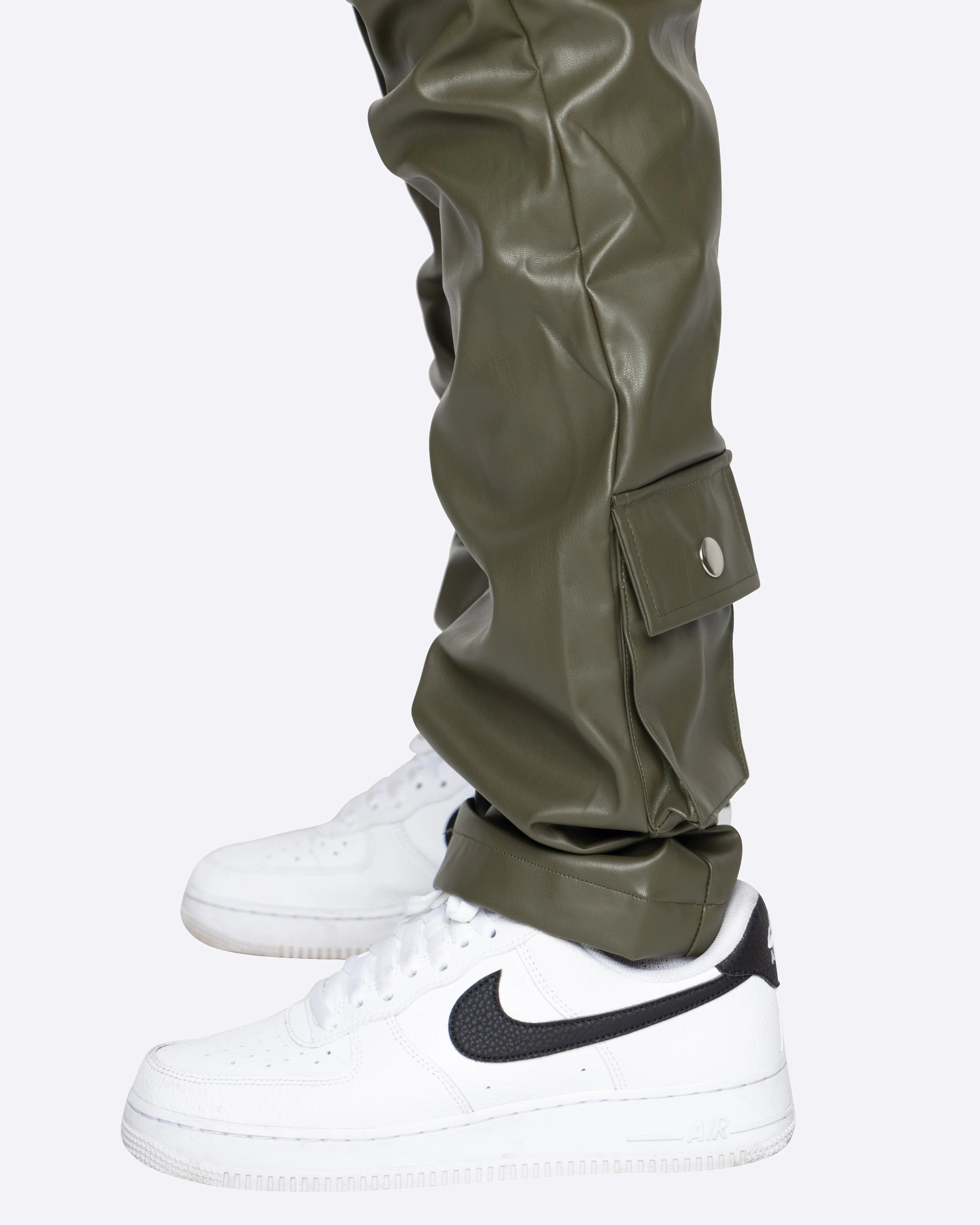 EPTM GOPACHI SNAP CARGO PANTS-OLIVE