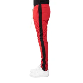 EPTM TRACK PANTS-RED/BLACK