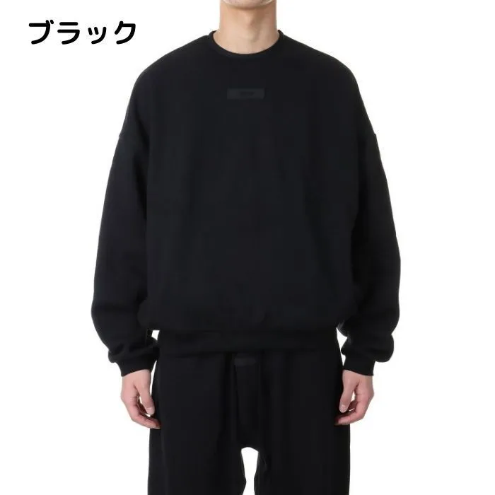 FEAR OF GOD  |Crew Neck Pullovers Unisex Street Style Long Sleeves Plain