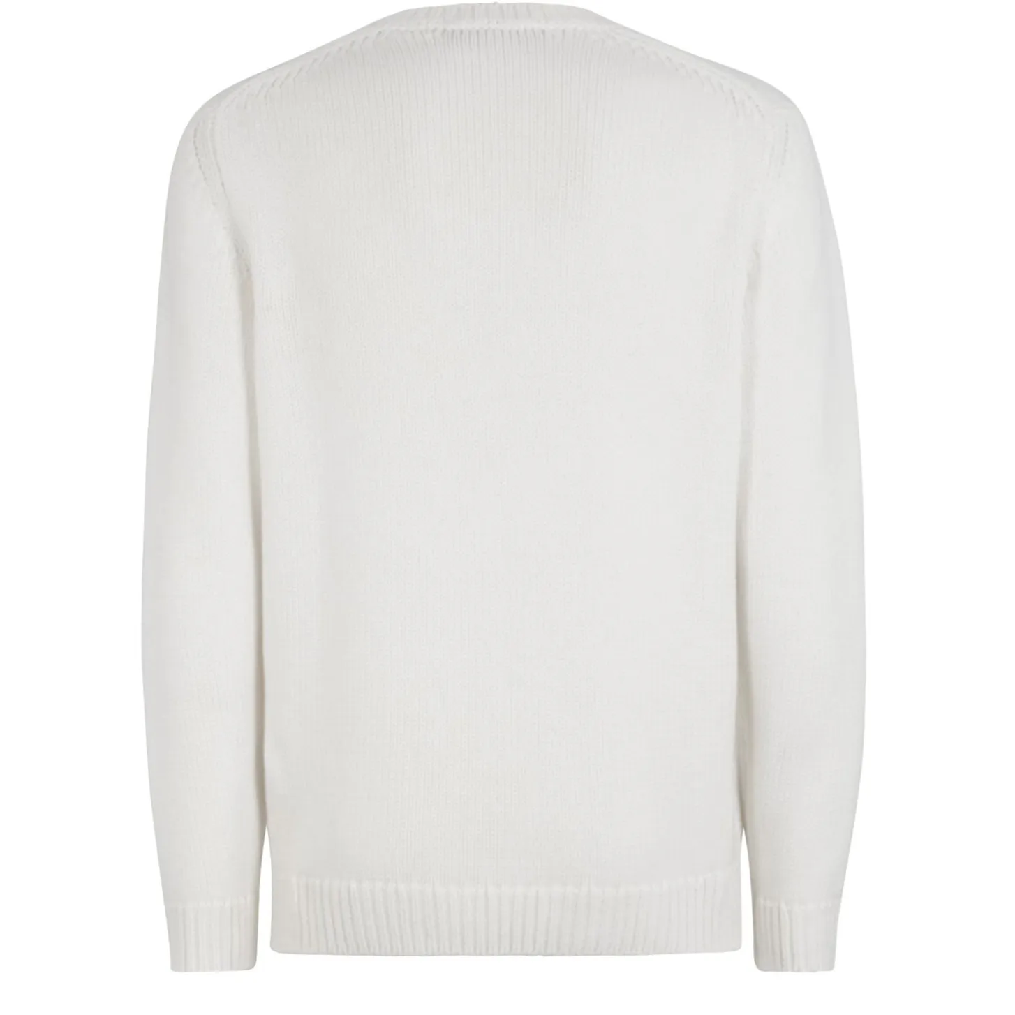 FENDI  |Crew Neck Pullovers Unisex Wool Fine Gauge Street Style