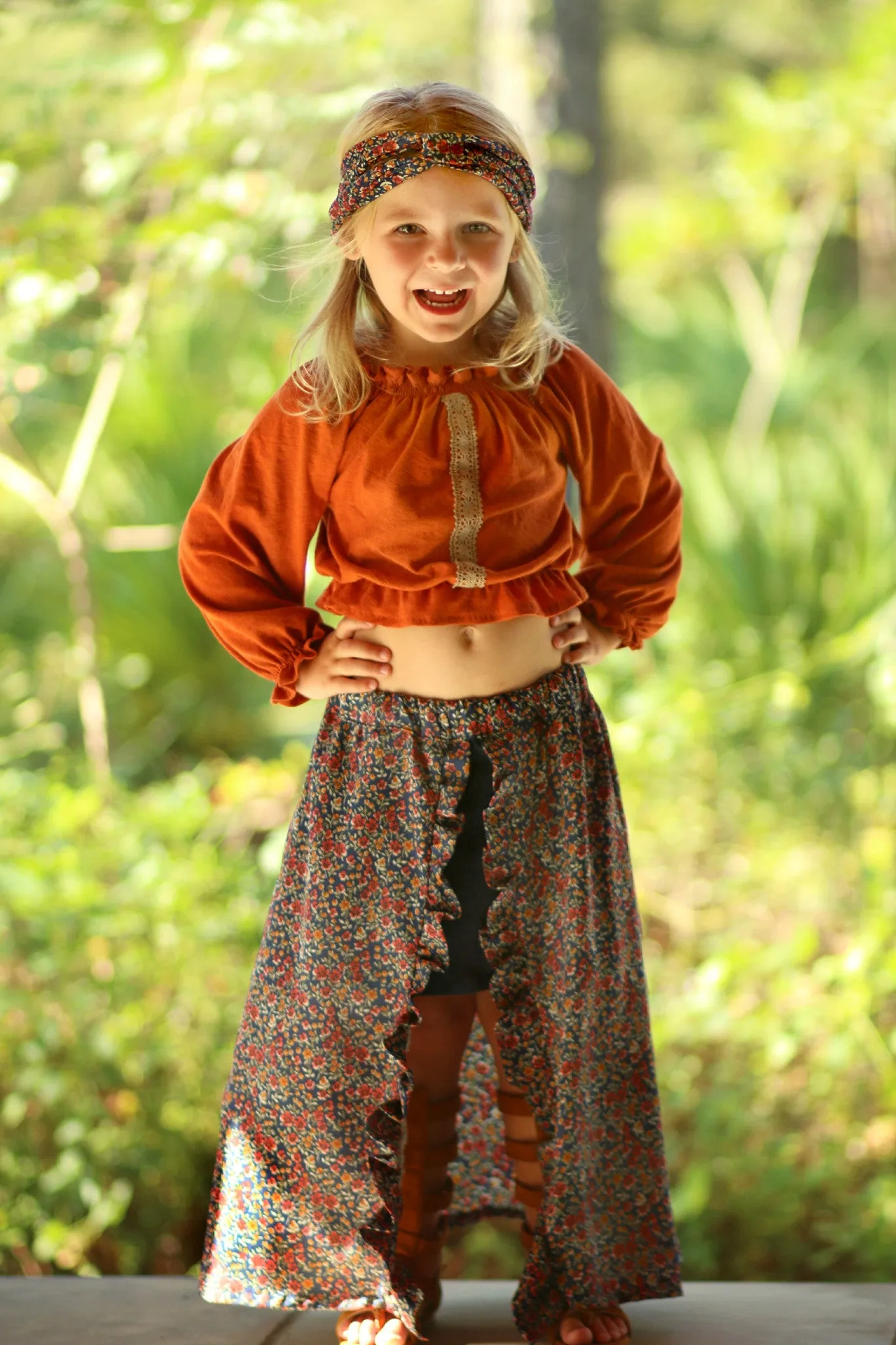 Festival Skirt Pattern 2T-14yrs