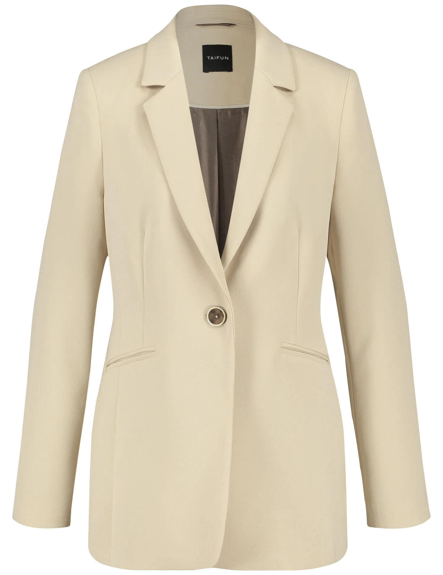 Fitted blazer made of fine stretch fabric