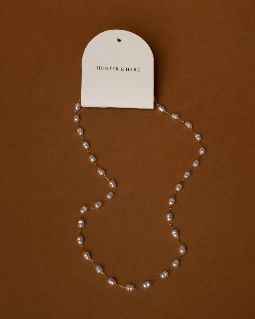 Fresh Water Pearl Chain Necklace