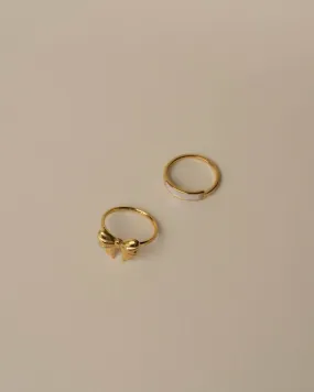 Gold Bow Ring