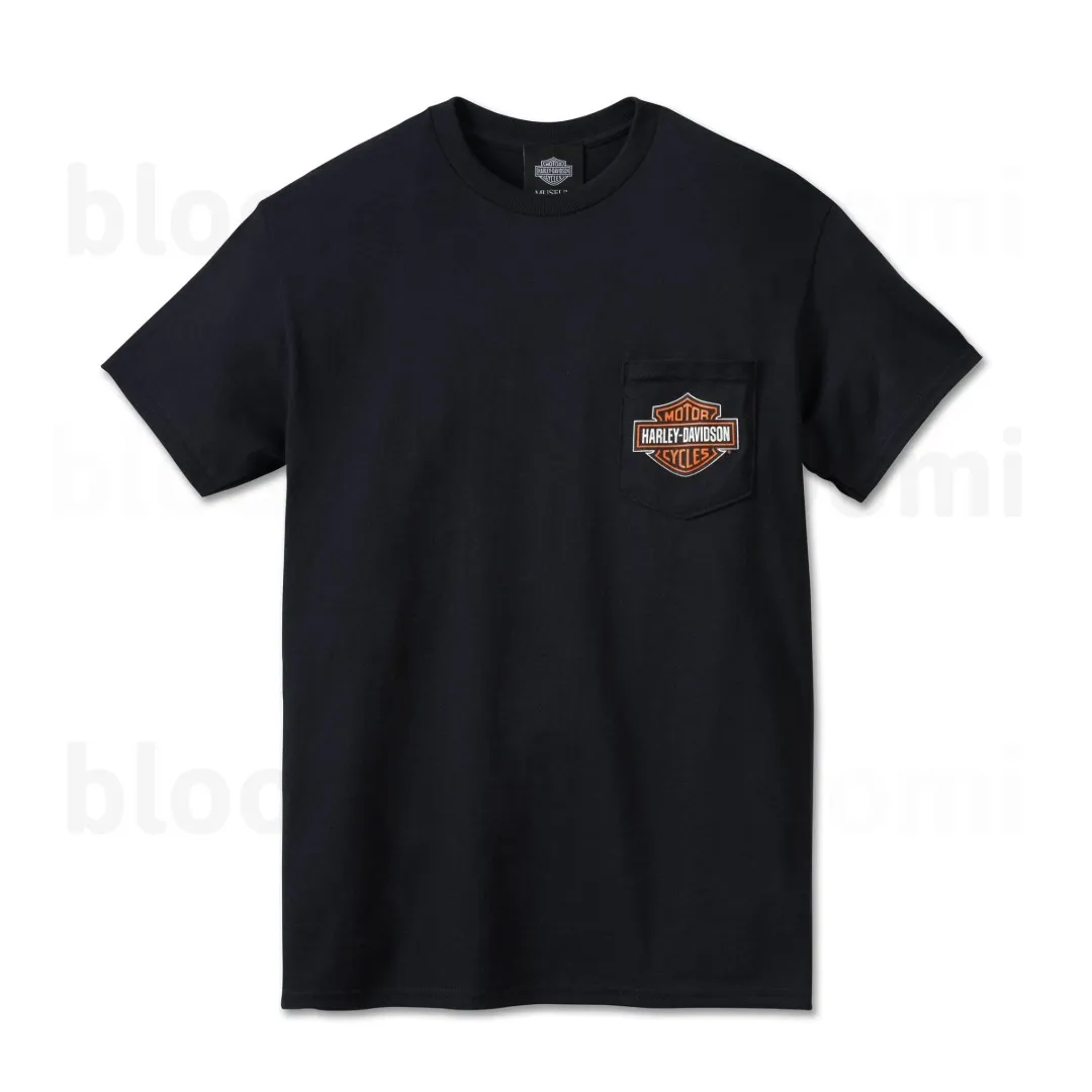 Harley Davidson  |Crew Neck Pullovers Unisex Street Style U-Neck Cotton