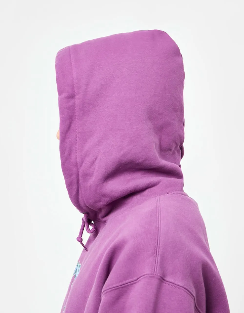 HUF Bad Cat Pullover Hoodie - Grape