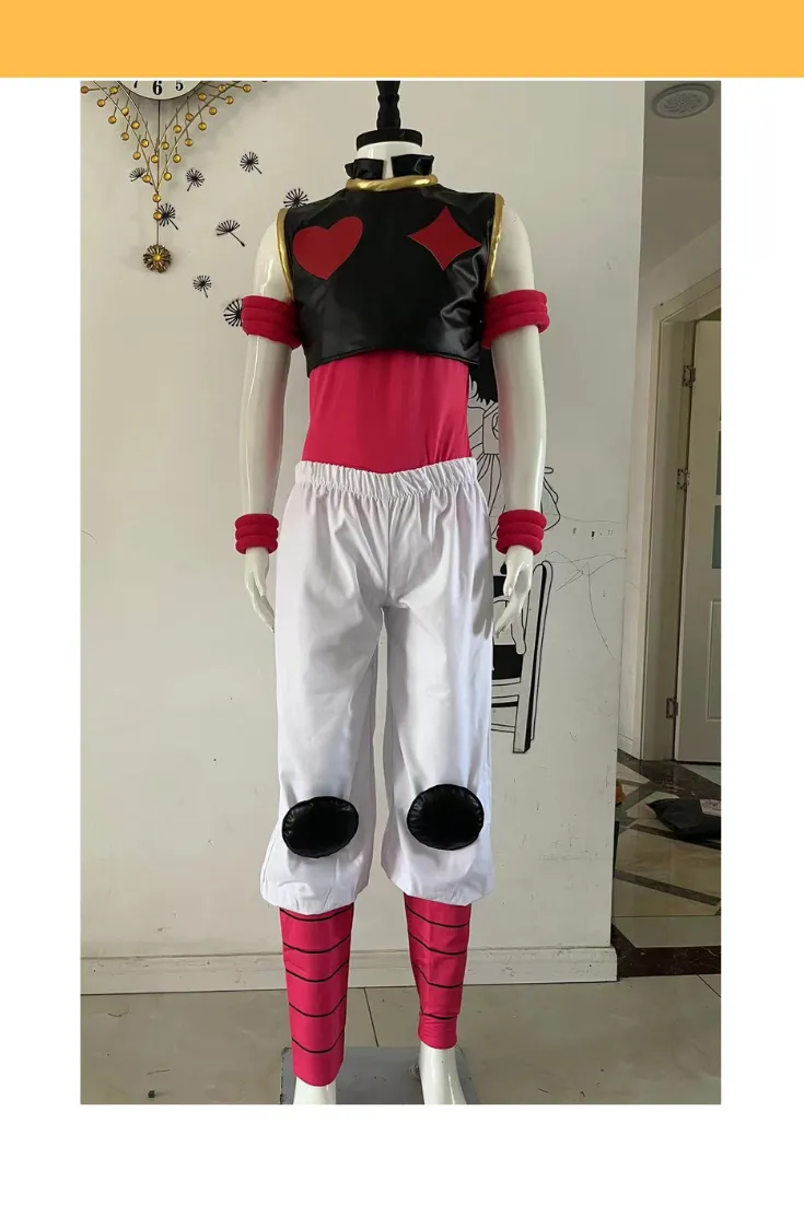 Hunter x Hunter Hisoka Stretch PU Leather Cosplay Costume