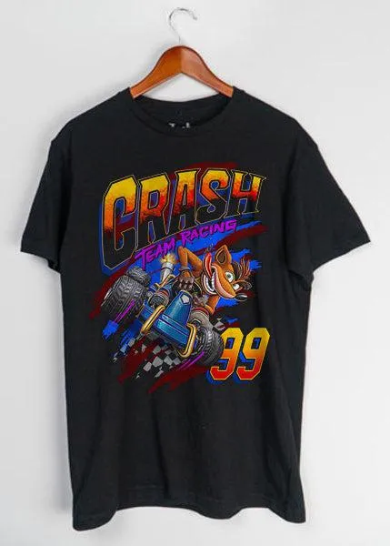 Jack Of All Trades Crash Bandicoot - Brush Stroke T-shirt