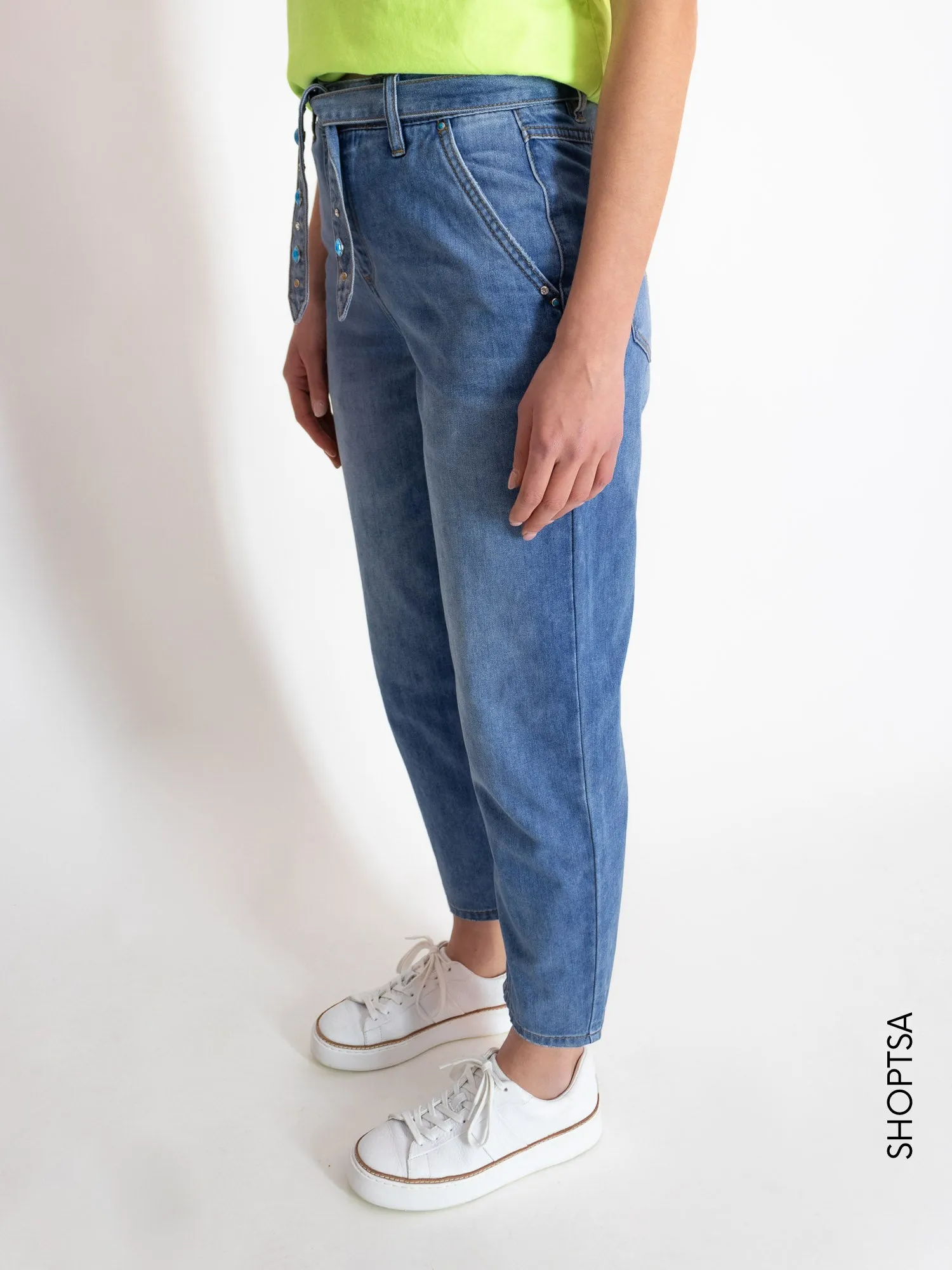 Jeans slouchy con fusciacca - Gaudì