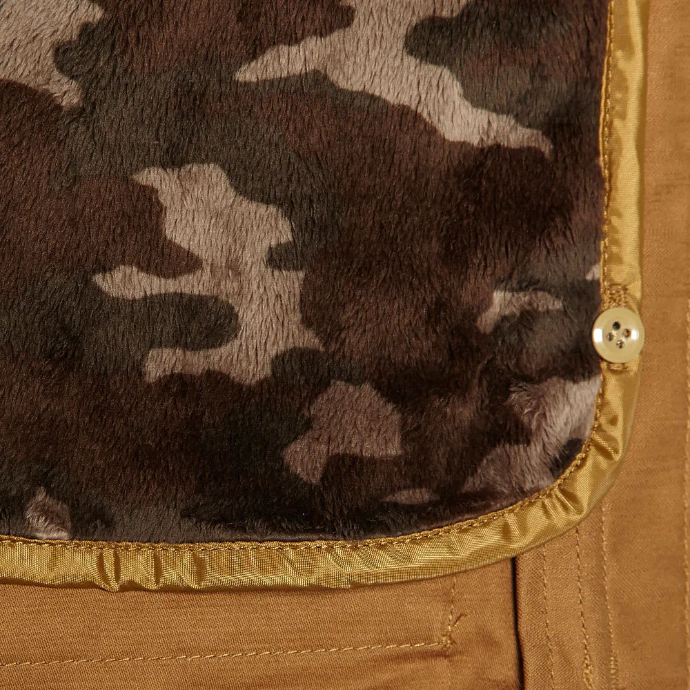 Journal Standard Camo Lined Hooded ParkaGold