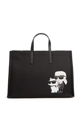 Karl lagerfeld  K/Ikonik 2.0 tote bag - Black