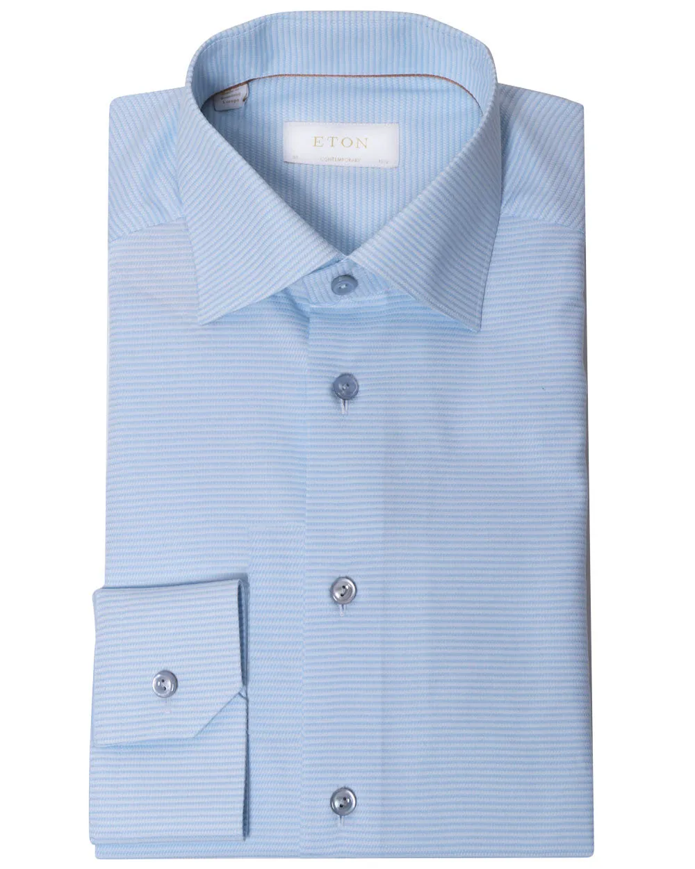 Light Blue Picque Dress Shirt