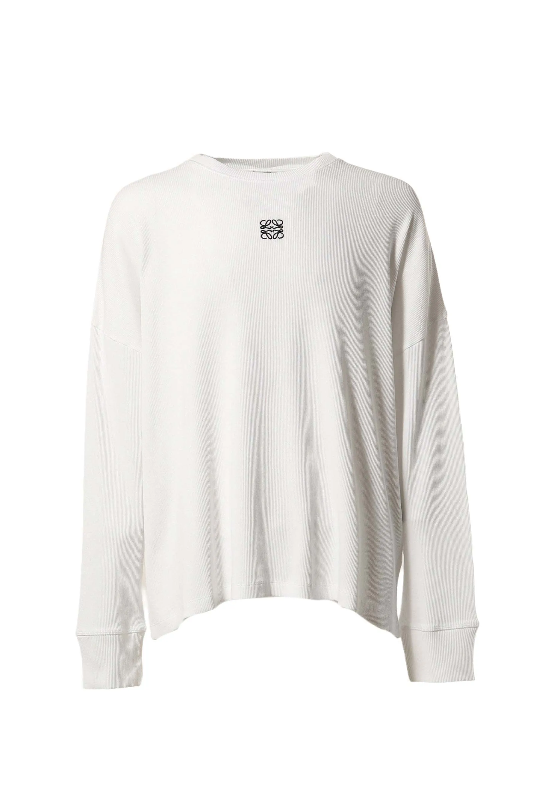 LOEWE  |Crew Neck Pullovers Unisex Street Style Long Sleeves Plain