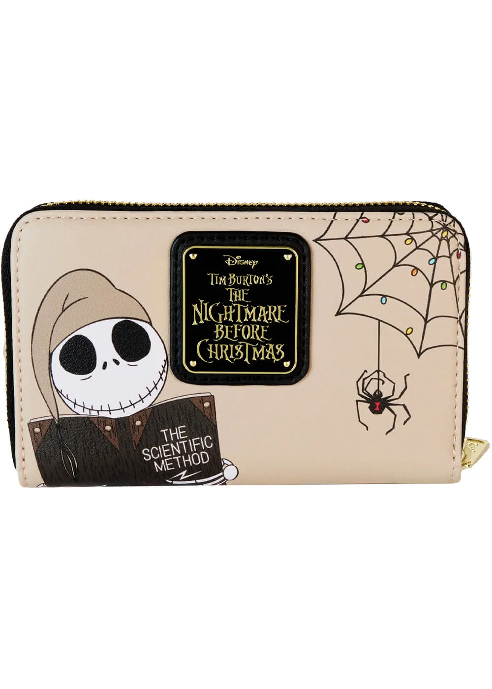 Loungefly Disney Nightmare Before Christmas Scientific Method Book Wallet Black