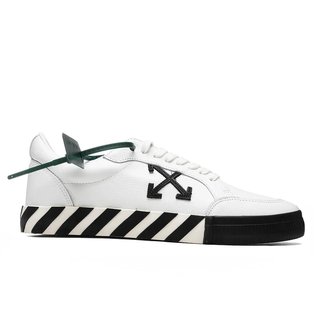 Low Vulcanized Calf Leather - White/Black