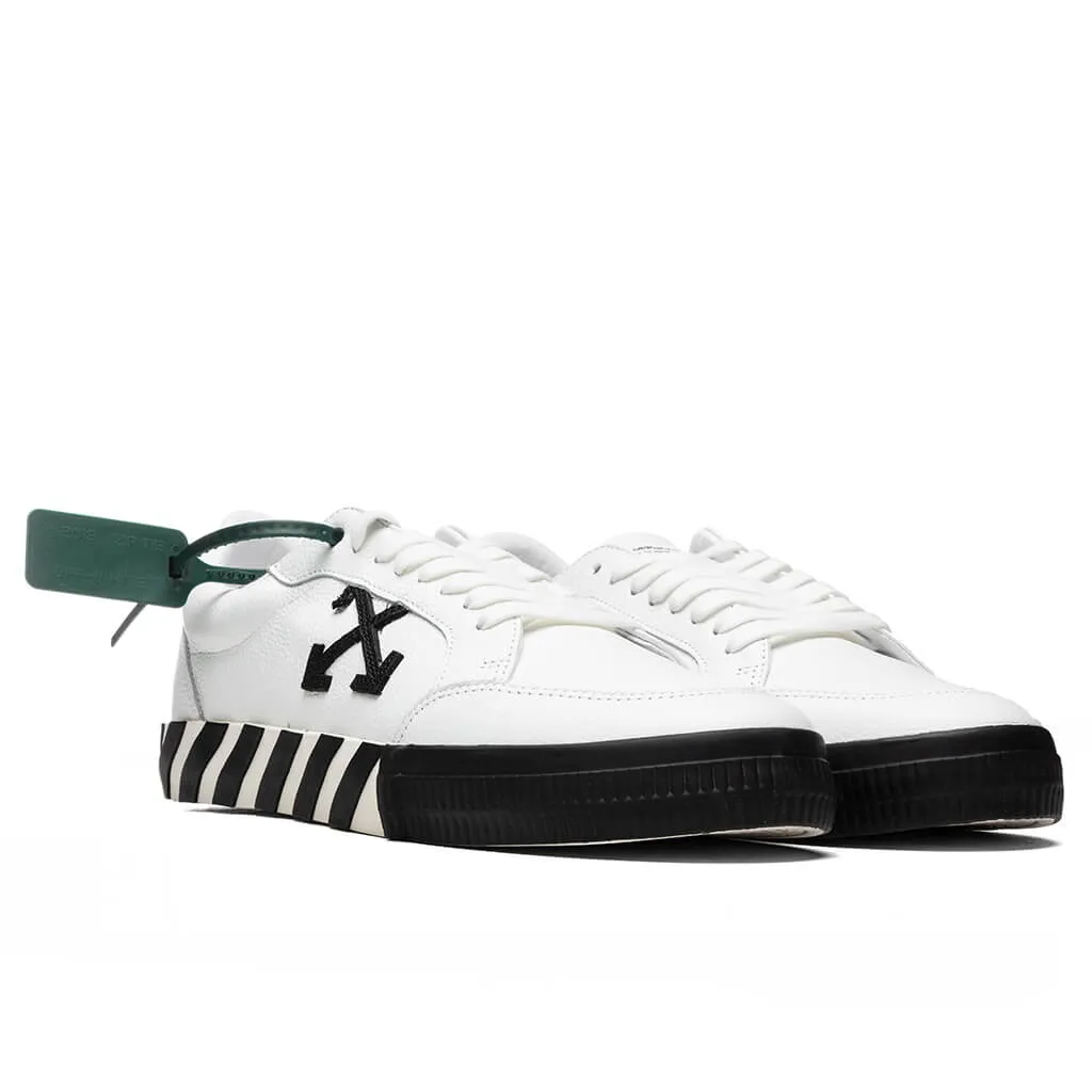 Low Vulcanized Calf Leather - White/Black