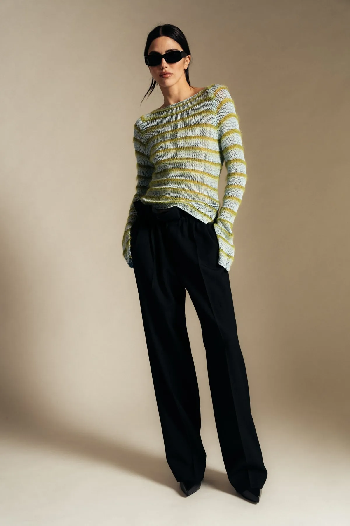 MARNI | STRIPED ROUNDNECK SWEATER