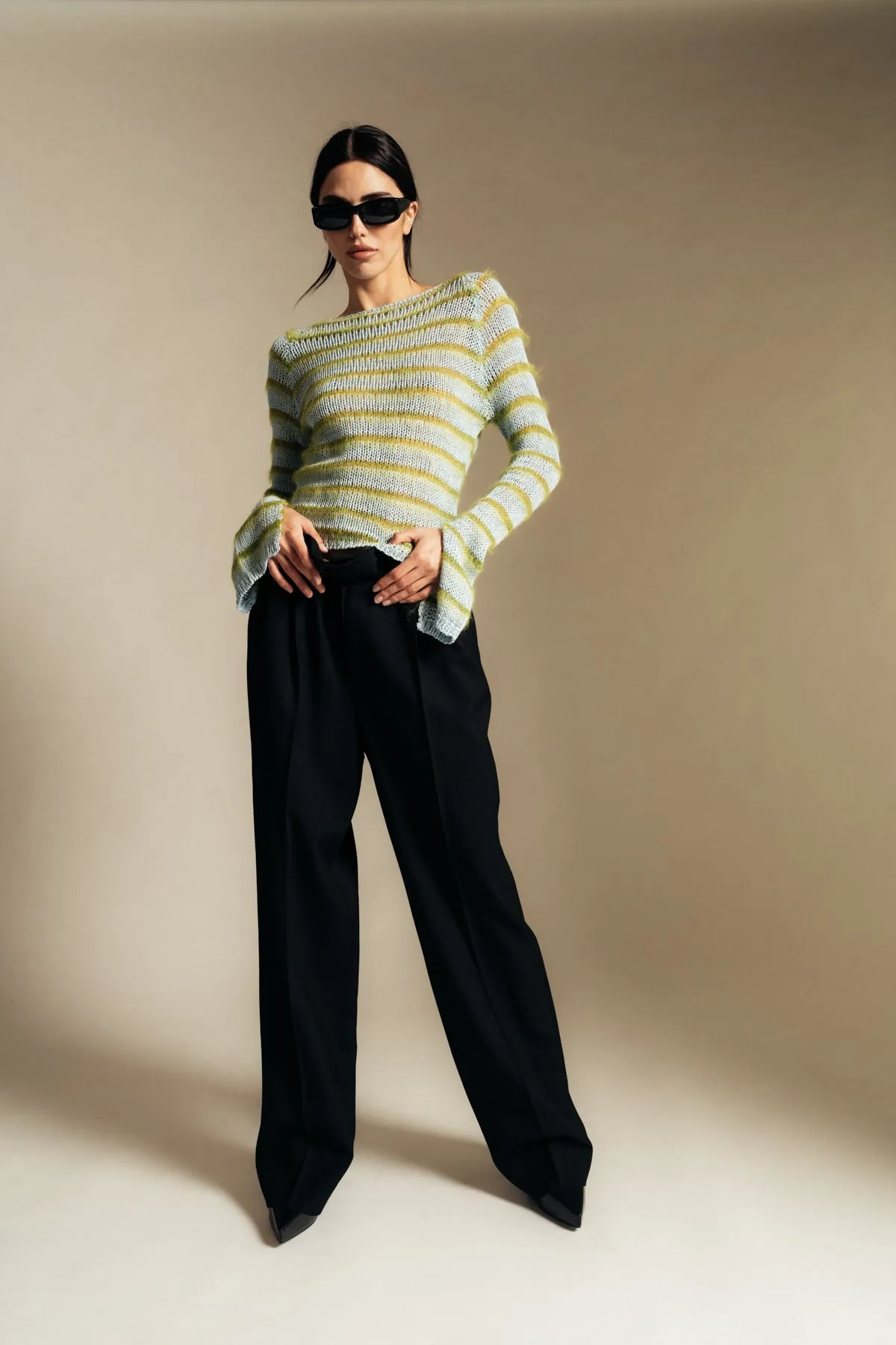 MARNI | STRIPED ROUNDNECK SWEATER