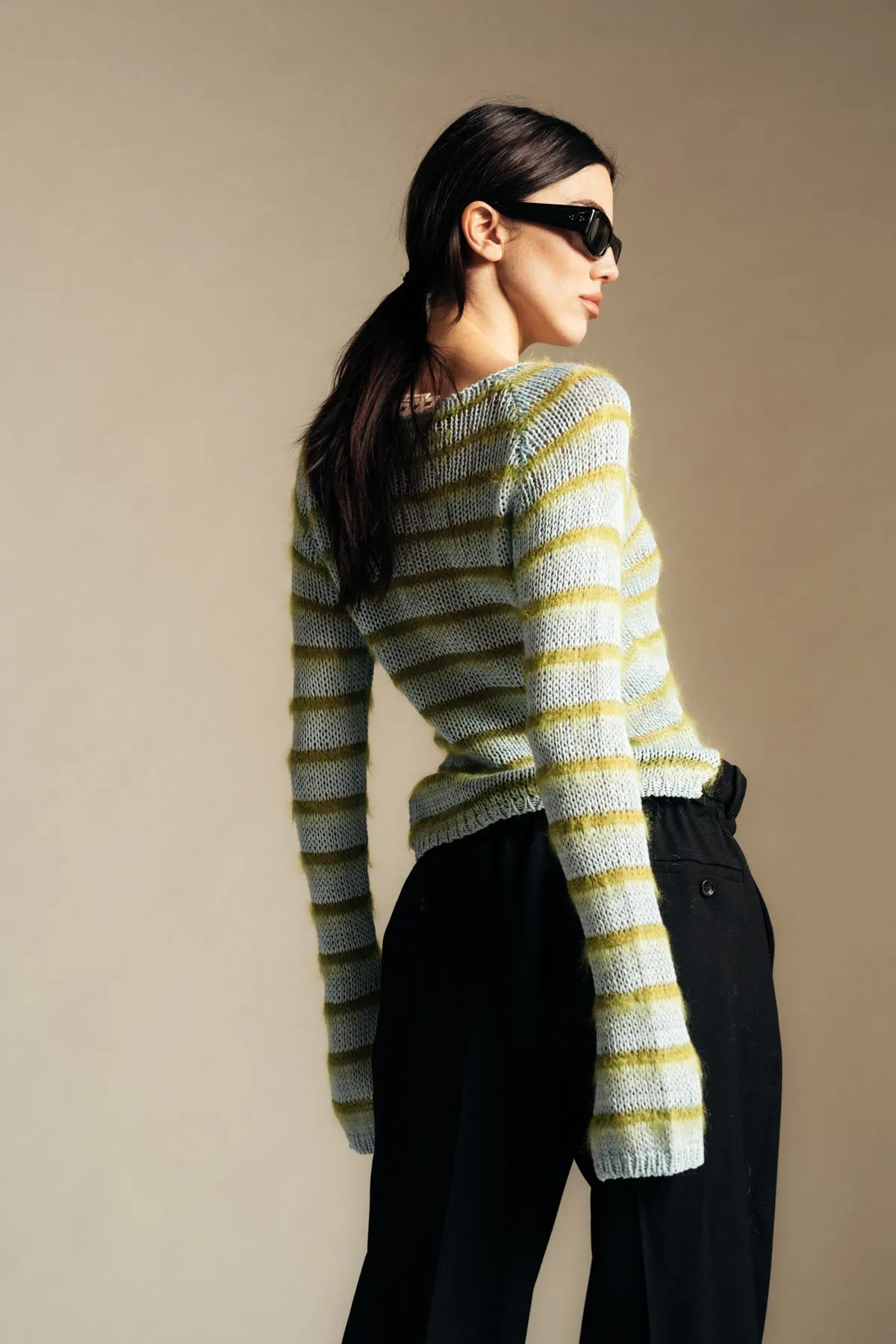 MARNI | STRIPED ROUNDNECK SWEATER