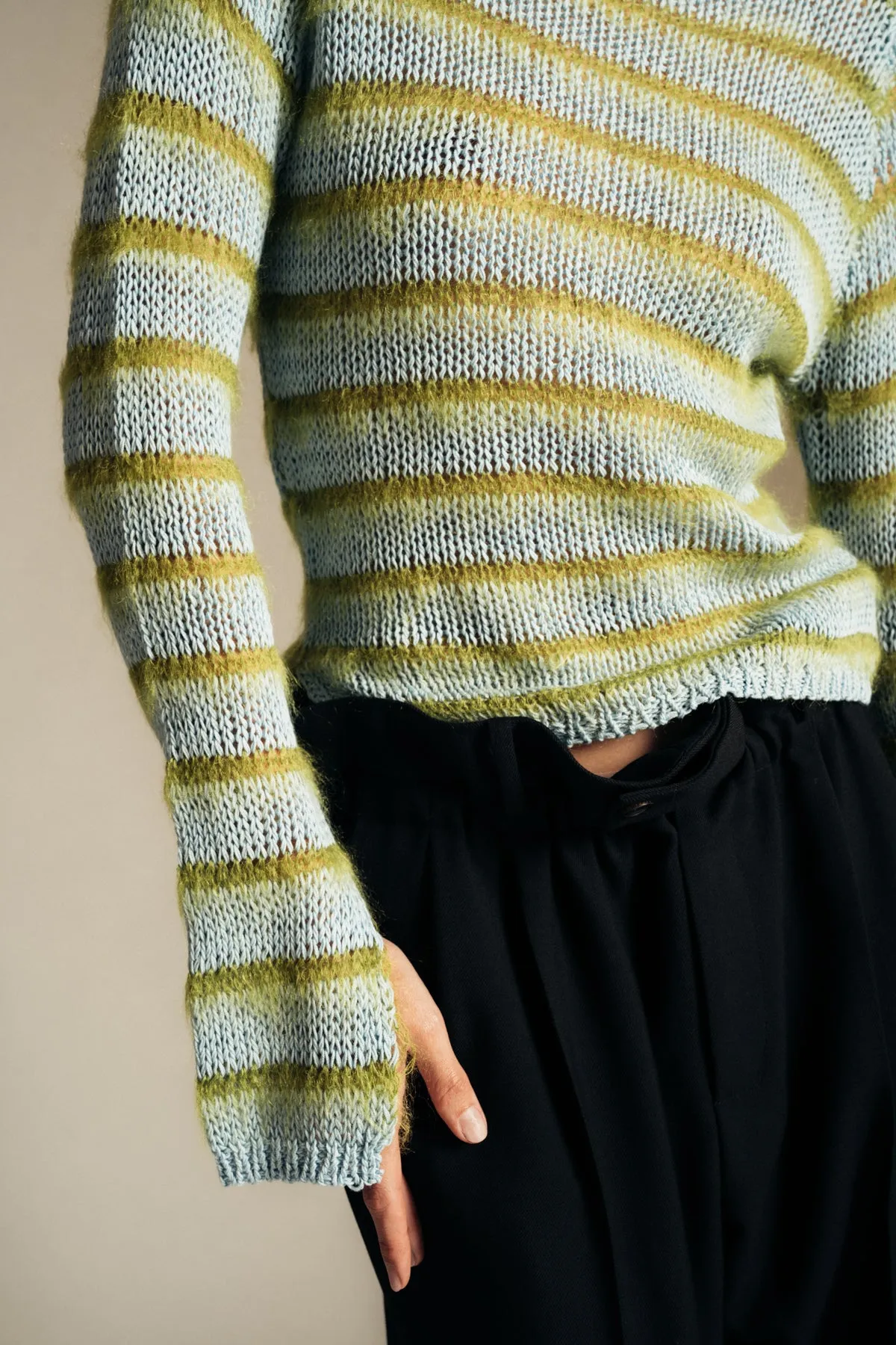 MARNI | STRIPED ROUNDNECK SWEATER