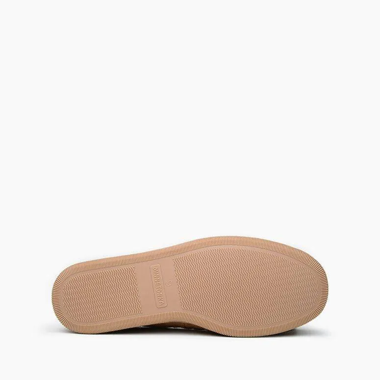 Minnetonka - PILE LINED HARDSOLE TAN - 3501