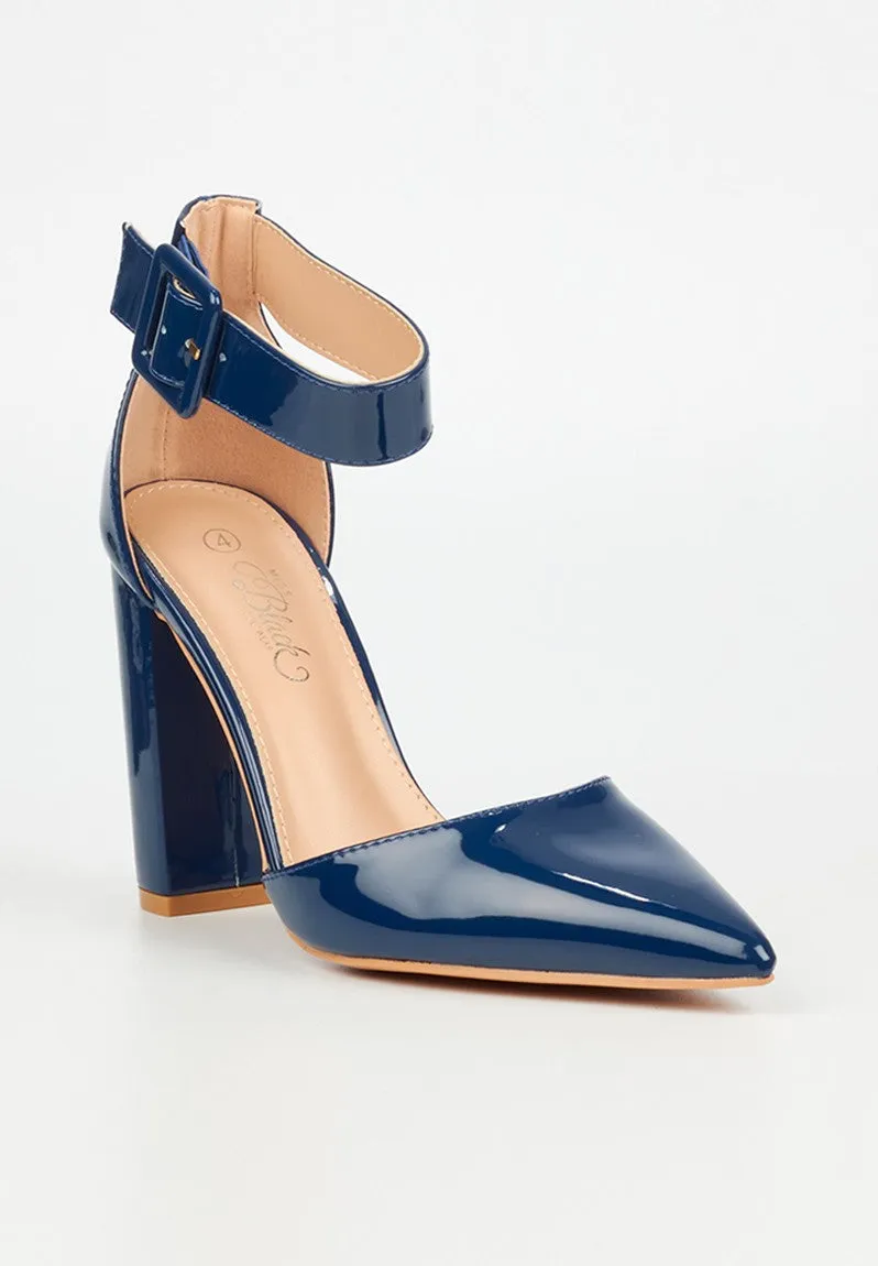 Miss Black Criss 4 Ladies Shoes Navy