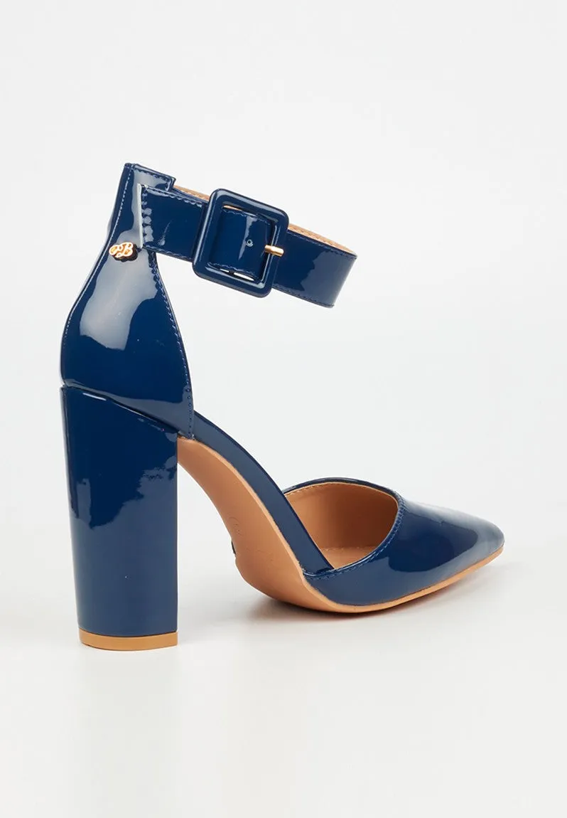 Miss Black Criss 4 Ladies Shoes Navy