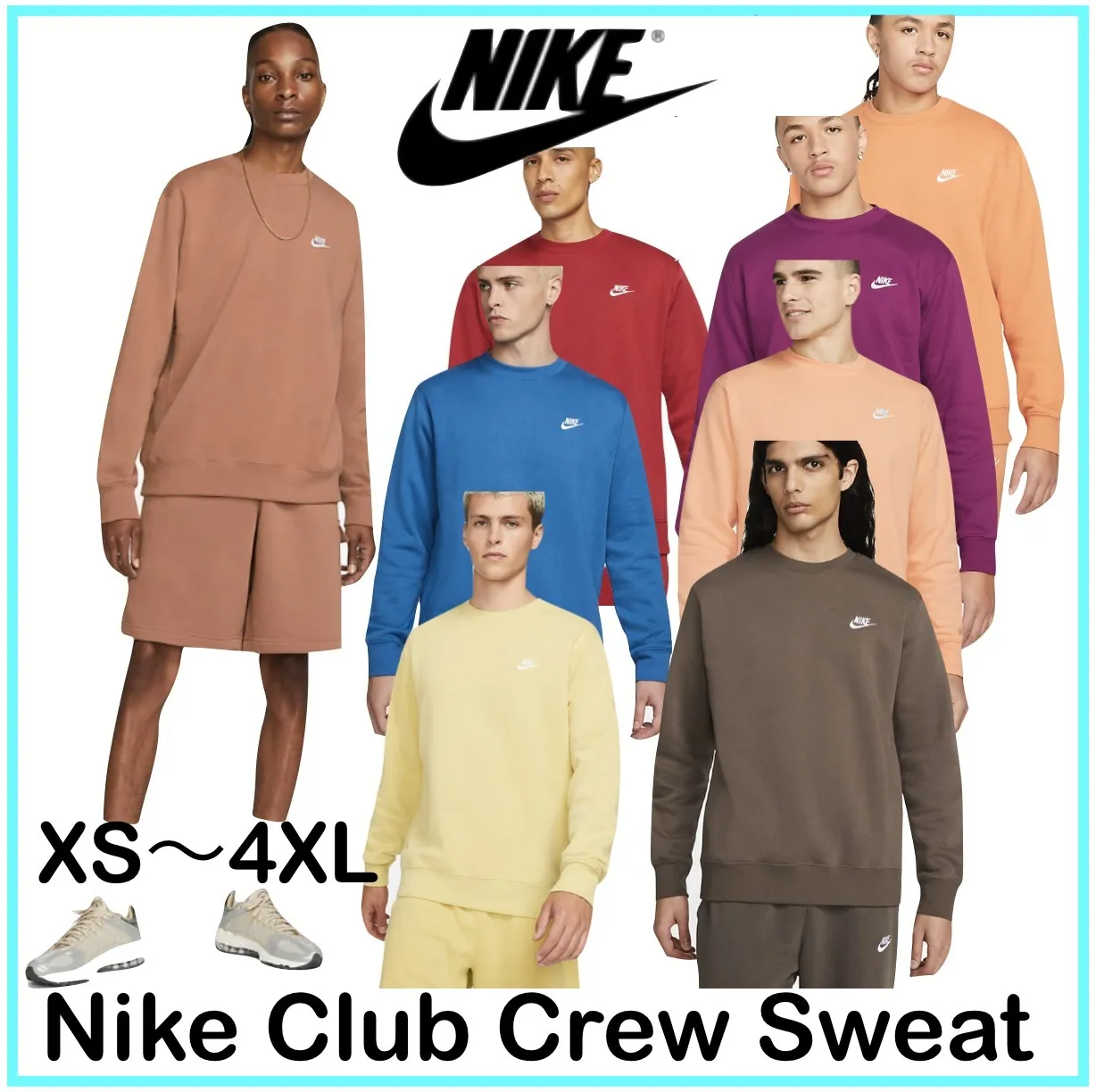 Nike  |Crew Neck Pullovers Unisex Sweat Street Style Long Sleeves