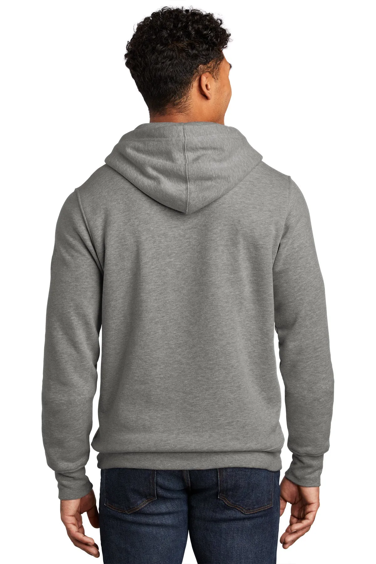 North Face Chest Logo Hoodie NF0A7V9B TNF Medium Gray Heather