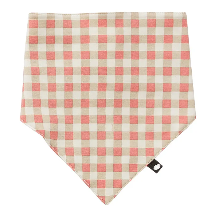 Oeuf Baby Bandana Bib Warm Red Gingham