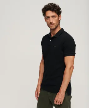 Organic Cotton Classic Pique Polo Shirt | Black